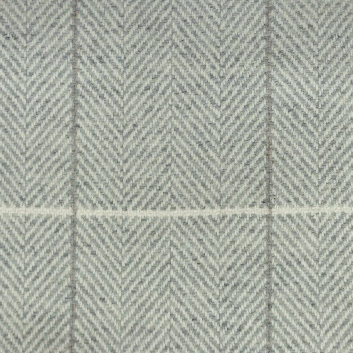 Windowpane Fabric - Feathergrass by black-grey checked woolen fabric from Windsor & York