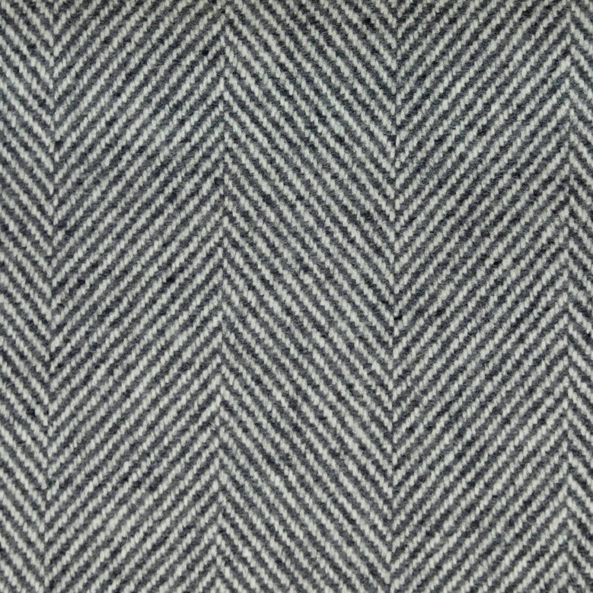 black-grey striped woolen fabric from Windsor & York