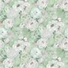 green botanical cotton fabric from Designers Guild