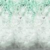 black-grey botanical linen fabric from Designers Guild