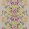 pink botanical embroideried fabric from Designers Guild