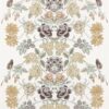 yellow botanical embroideried fabric from Designers Guild