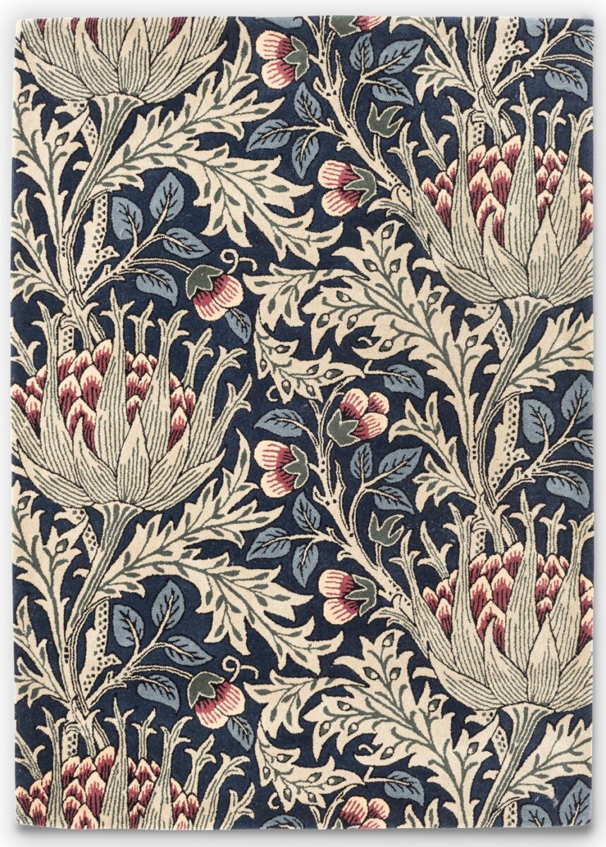 William Morris & Co Artichoke Rug Mineral (Select Size) from