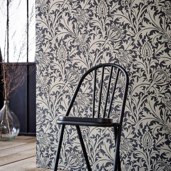 Outlet Thistle Wallpaper - Gold 210484 Batch AE1 by Outlet Thistle Wallpaper - Gold 210484 Batch AE1 from