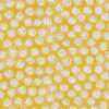 yellow spotted linen fabric from Linwood Fabrics