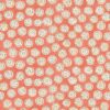 pink spotted linen fabric from Linwood Fabrics