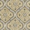 black-grey traditional linen fabric from Linwood Fabrics
