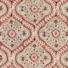 pink traditional linen fabric from Linwood Fabrics