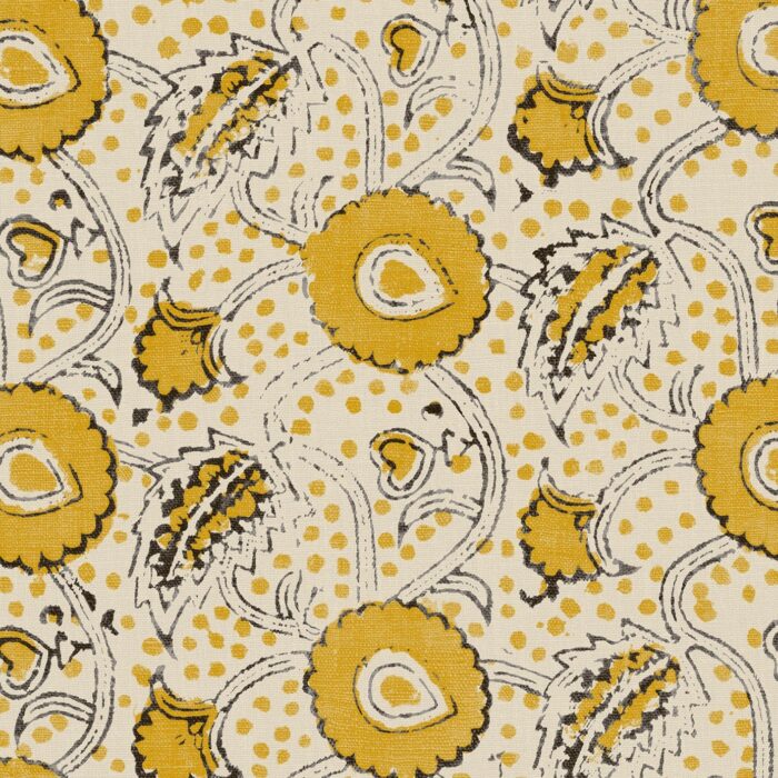 Rubia Fabric – Dandelion swatch