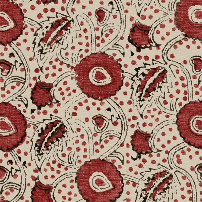 Rubia Fabric – Garnet swatch