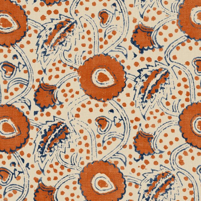 Rubia Fabric – Rust swatch