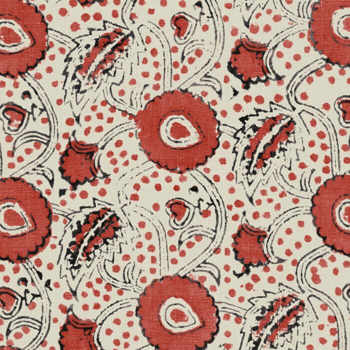 Rubia Fabric – Strawberry Jam swatch