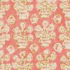 pink traditional linen fabric from Linwood Fabrics