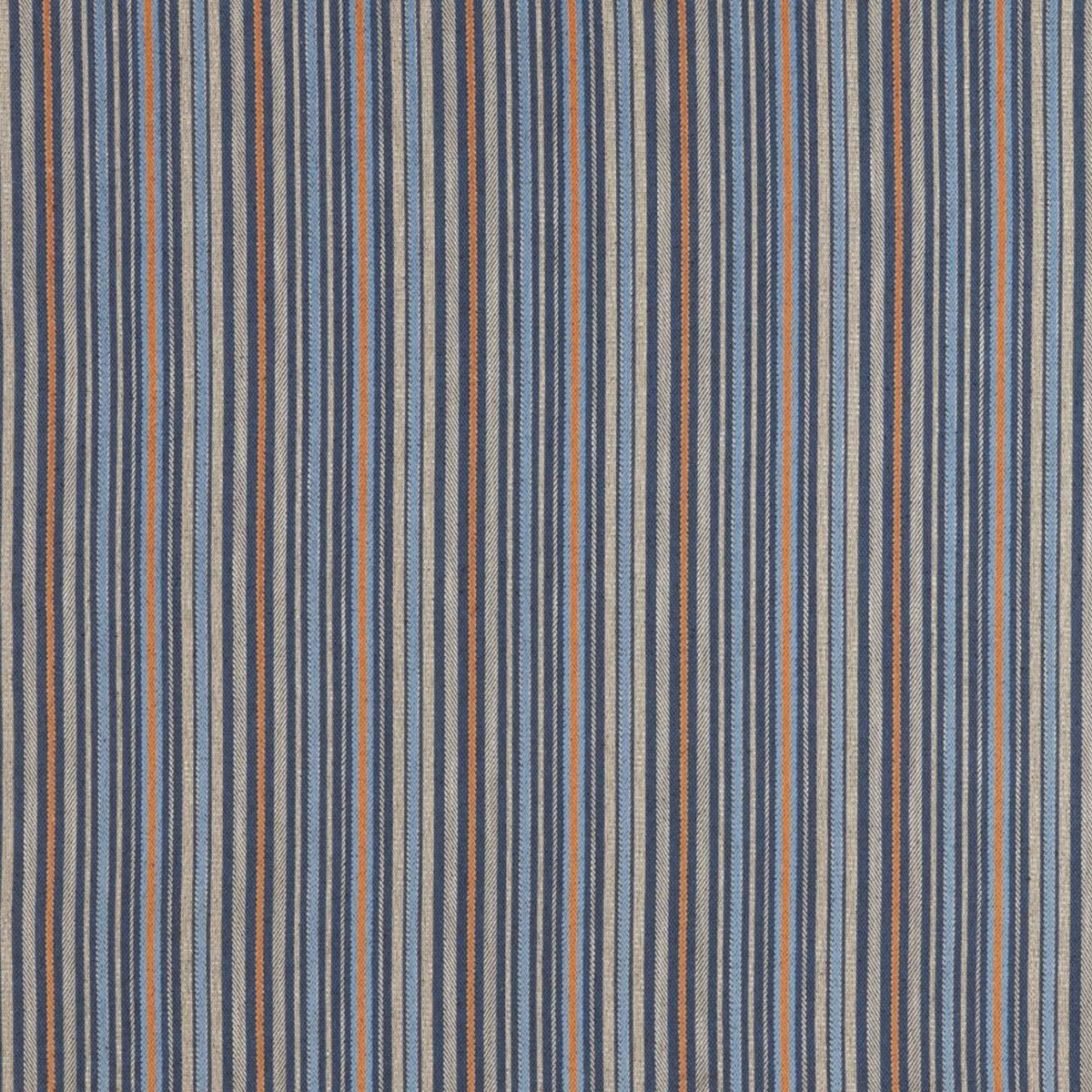 Hendrix Fabric - Batik by blue striped jacquard fabric from iLiv