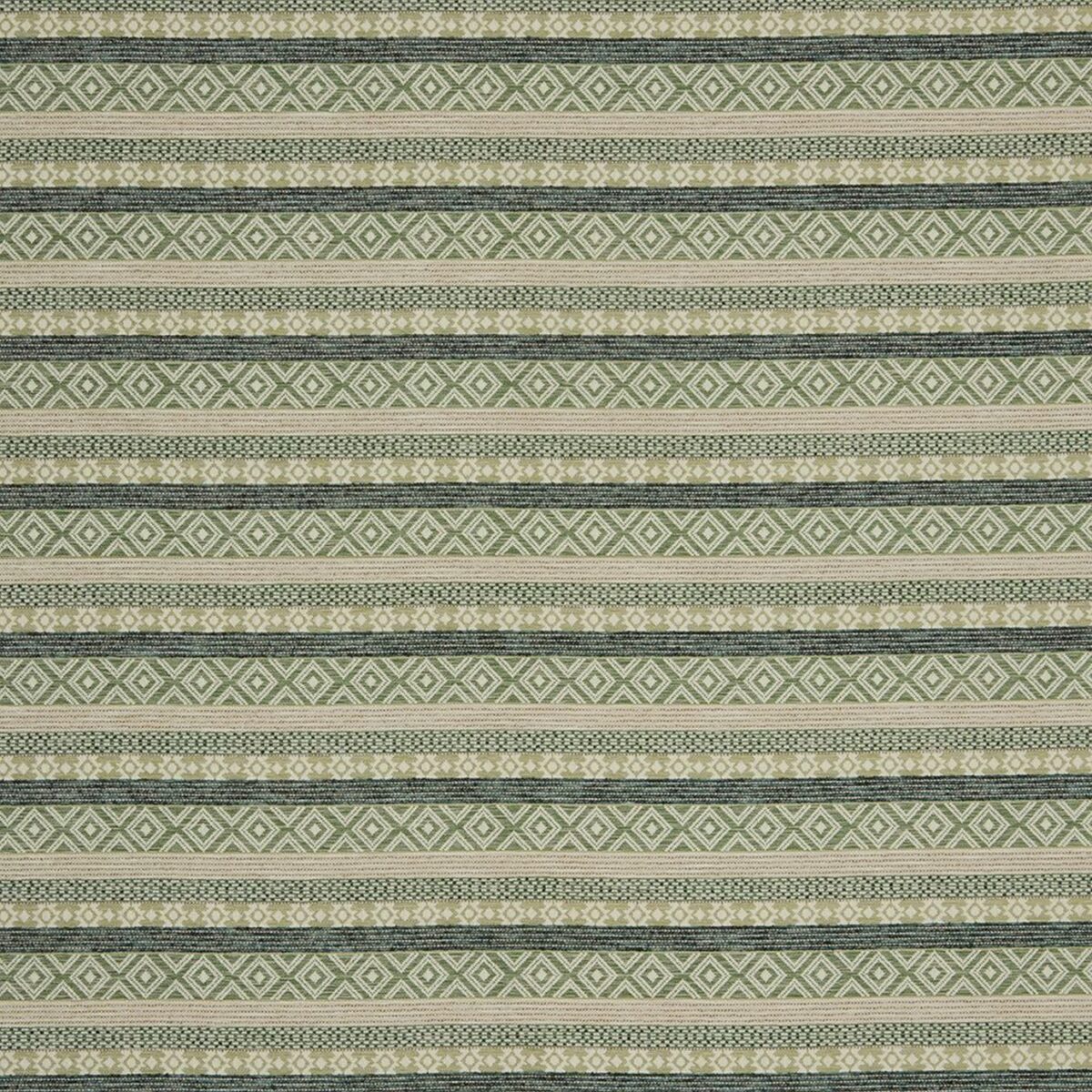 green traditional jacquard fabric from iLiv