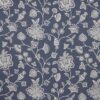 blue botanical embroideried fabric from iLiv