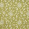 green botanical embroideried fabric from iLiv