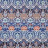 blue botanical cotton fabric from iLiv
