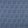 blue botanical cotton fabric from iLiv