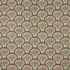 green botanical embroideried fabric from iLiv