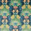 multicolour botanical velvet-chenille fabric from iLiv