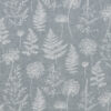 blue botanical cotton fabric from iLiv