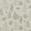green botanical cotton fabric from iLiv