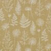 white botanical cotton fabric from iLiv