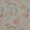 blue botanical cotton fabric from iLiv