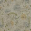 blue botanical cotton fabric from iLiv