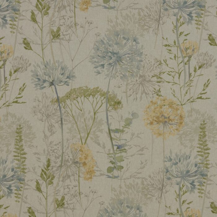 Country Journal Fabric - Duckegg swatch
