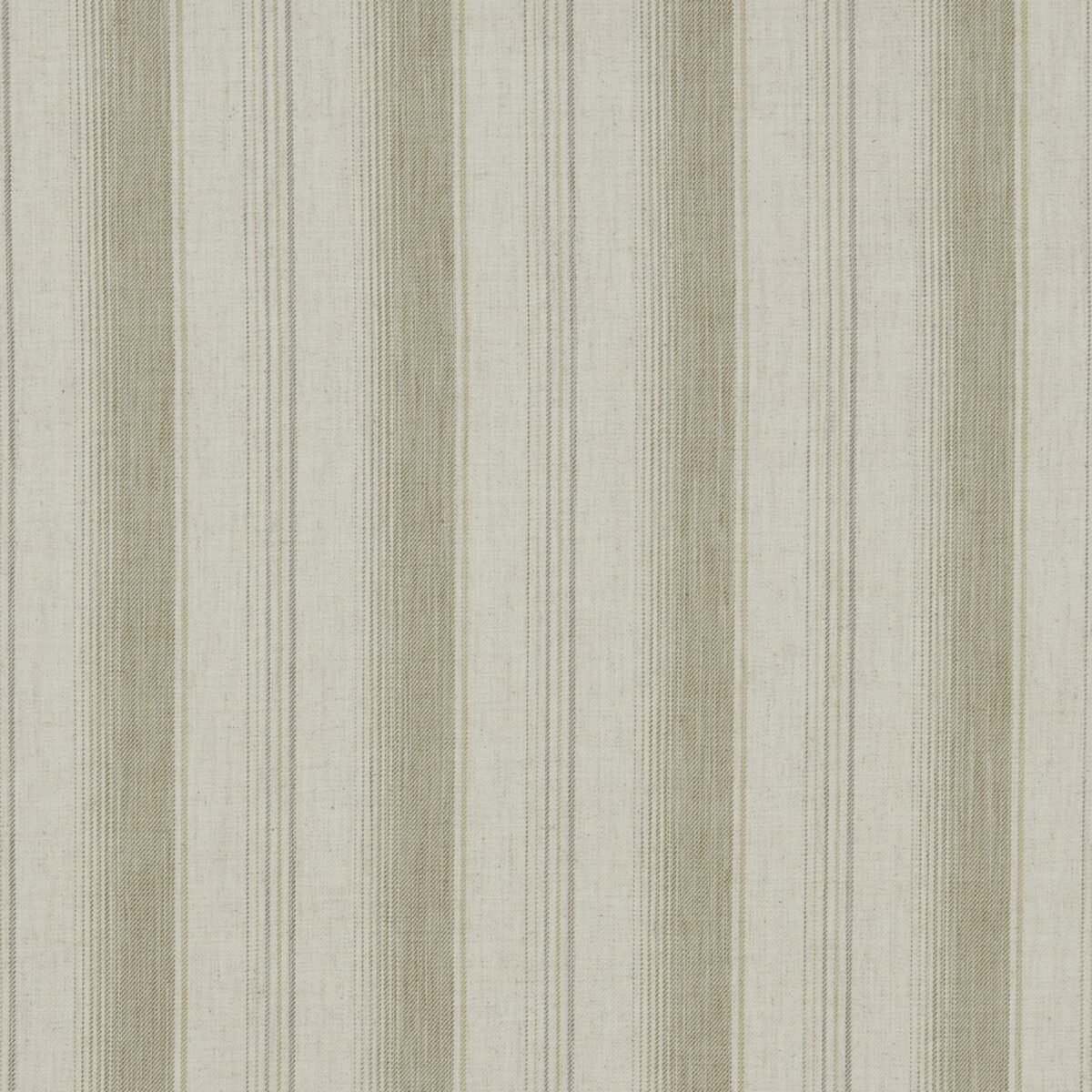 Sackville Stripe Fabric - Fern by green striped woven fabric from iLiv