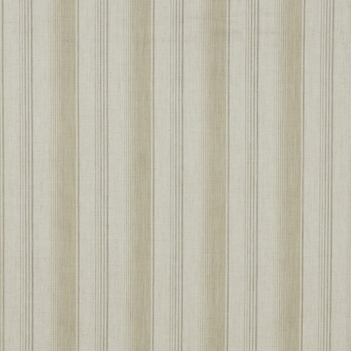 Sackville Stripe Fabric - Mustard by white striped woven fabric from iLiv