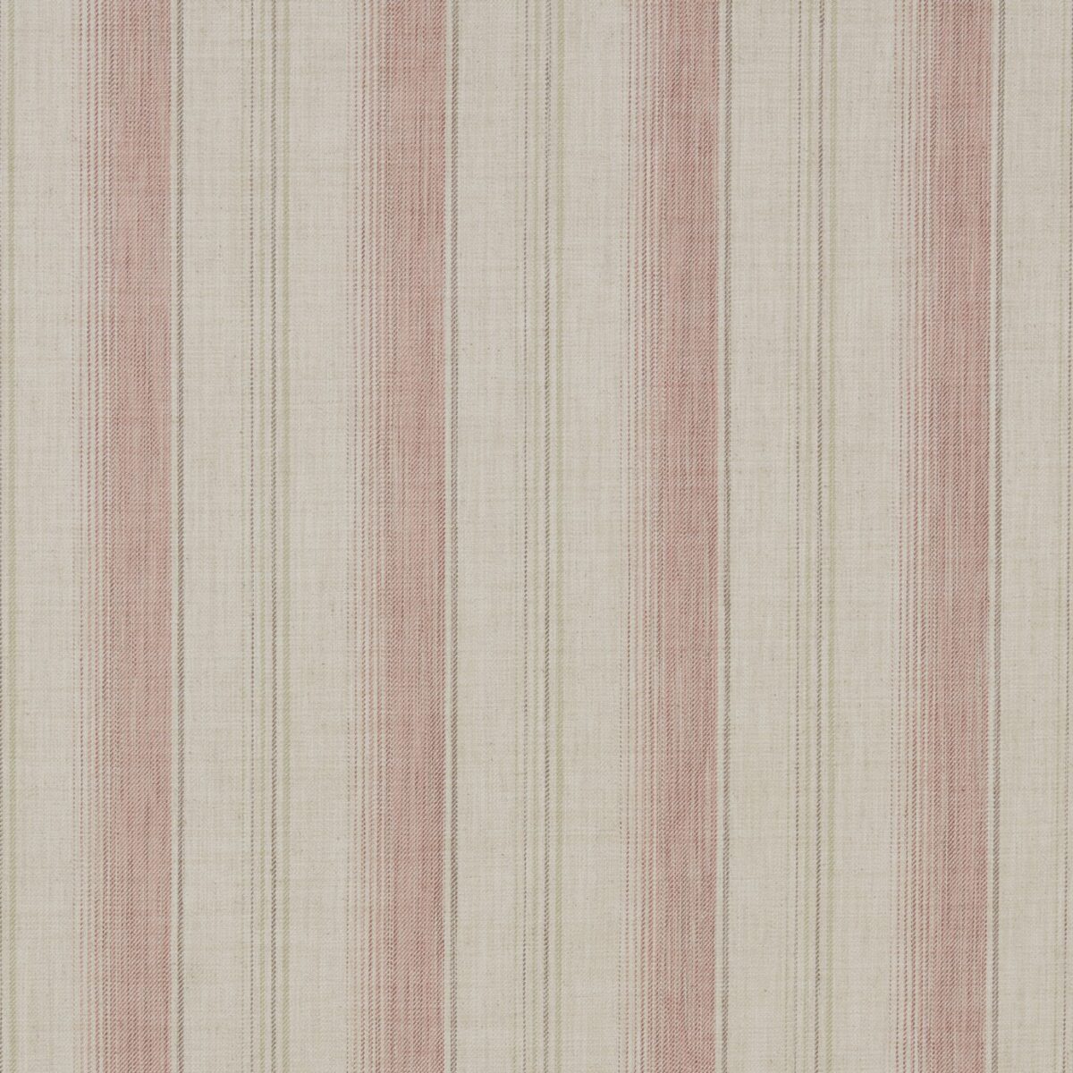Sackville Stripe Fabric - Rosa by pink striped woven fabric from iLiv