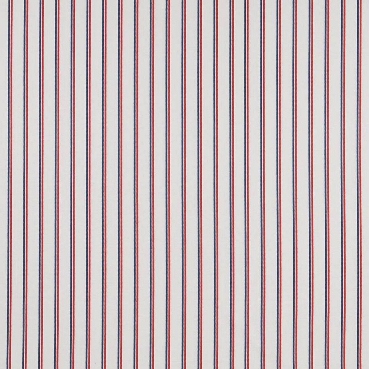 Keene Fabric - Nautical by red striped woven fabric from iLiv