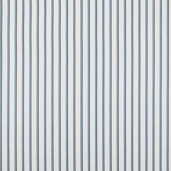 Keene Fabric - Riviera by blue striped woven fabric from iLiv