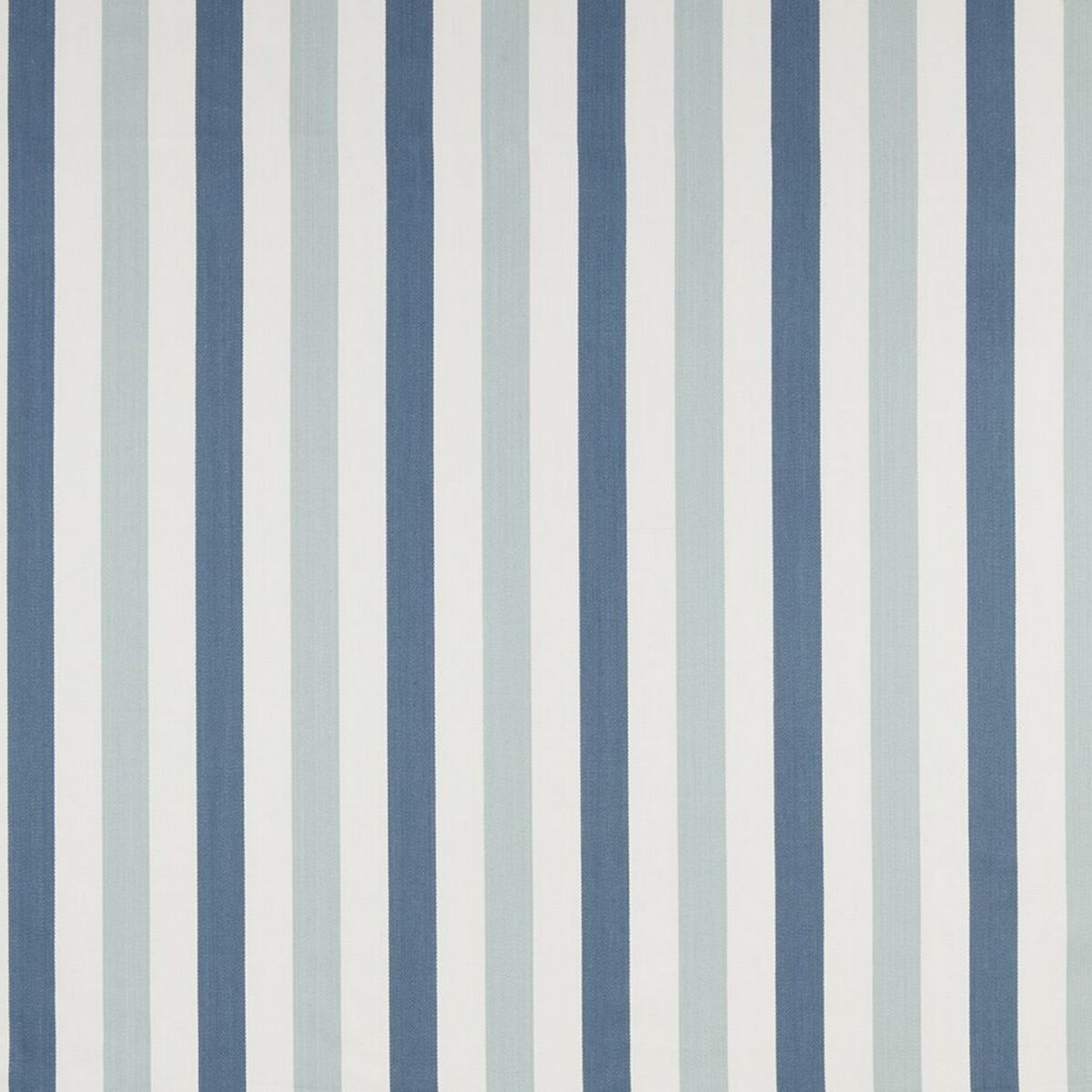 Lowell Fabric - Aqua by blue striped woven fabric from iLiv