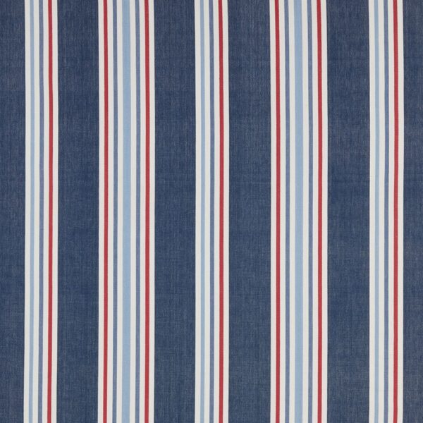blue striped woven fabric from iLiv
