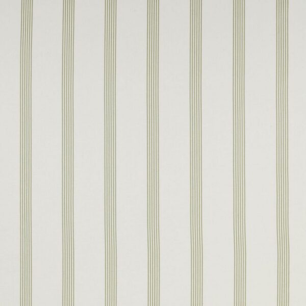 Newport Fabric - Olive by green striped woven fabric from iLiv