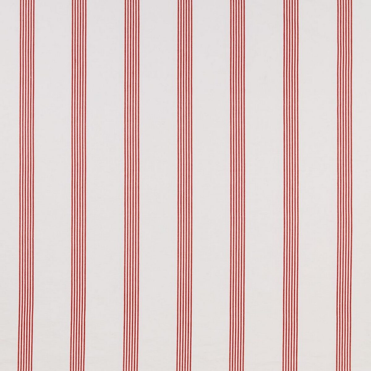 Newport Fabric - Rouge by red striped woven fabric from iLiv