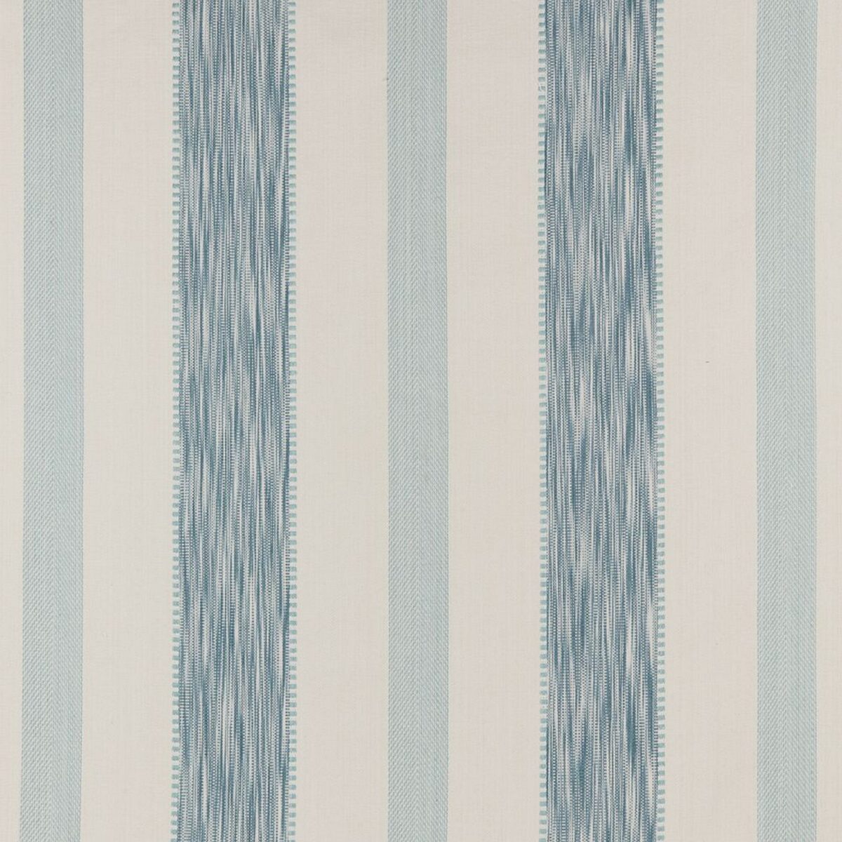 Portland Fabric - Aqua by blue striped woven fabric from iLiv