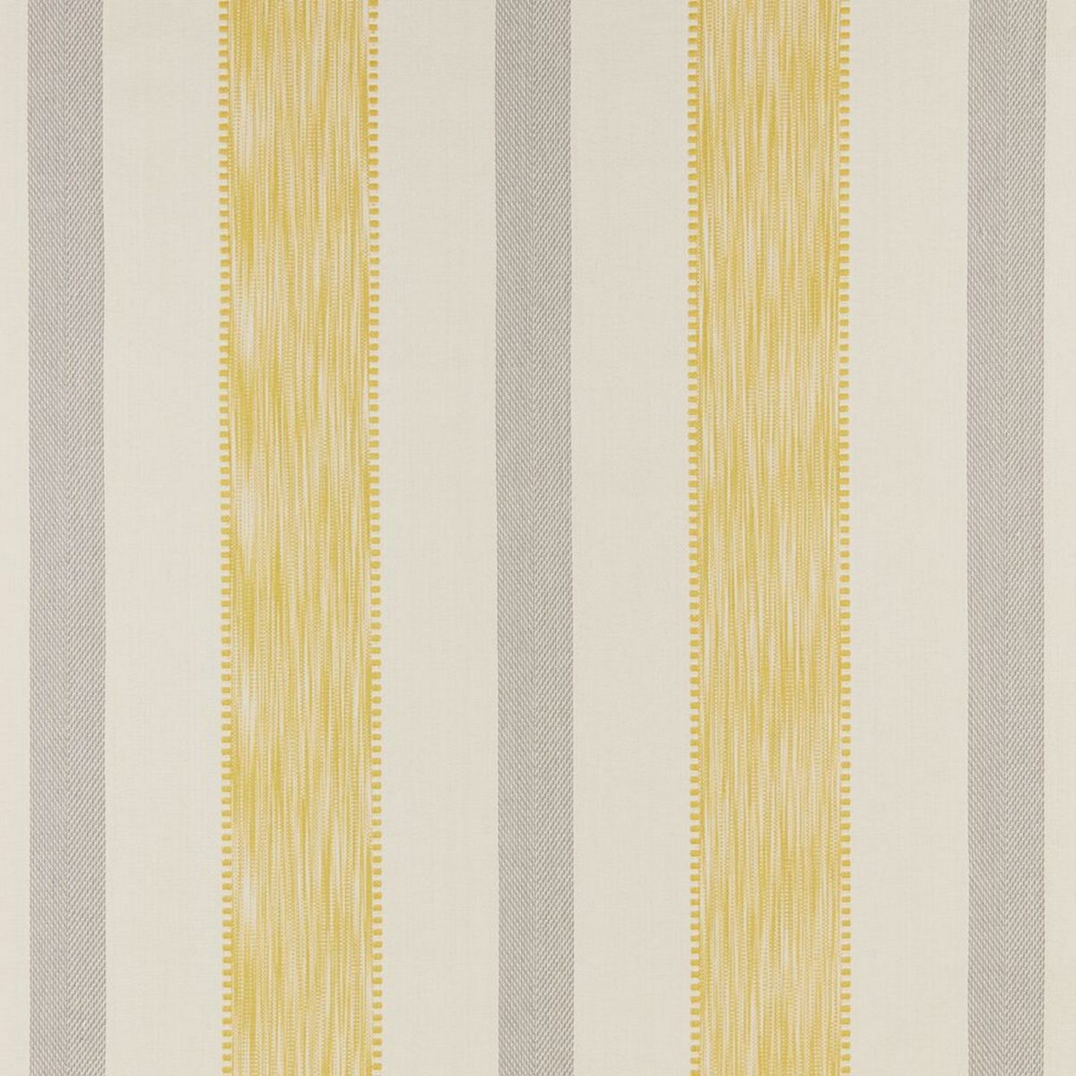 Portland Fabric - Citrus by yellow striped woven fabric from iLiv