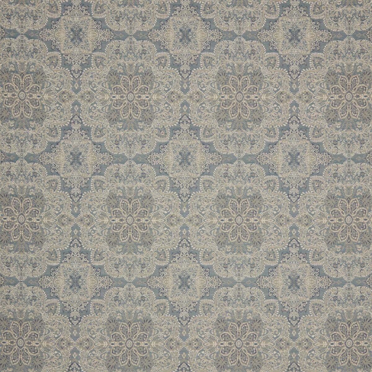 black-grey traditional jacquard fabric from iLiv