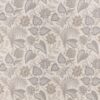black-grey botanical jacquard fabric from iLiv