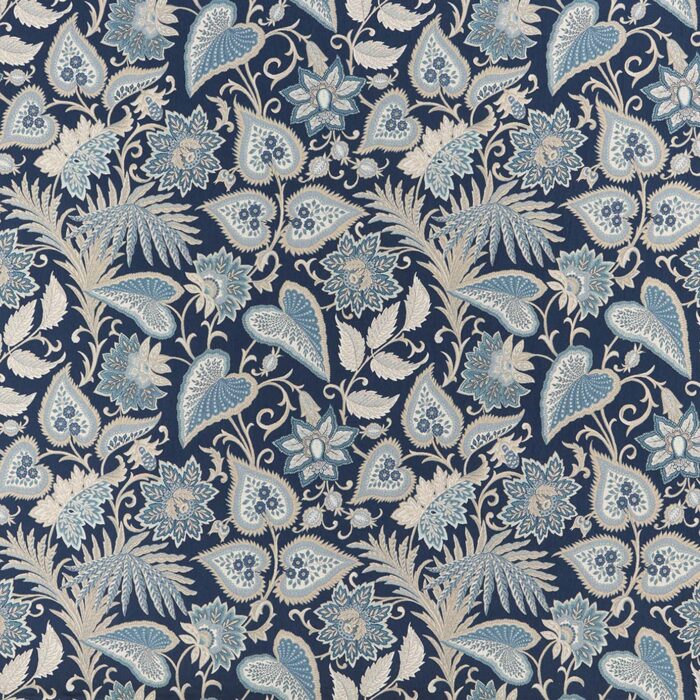 Etienne Fabric - Sapphire swatch