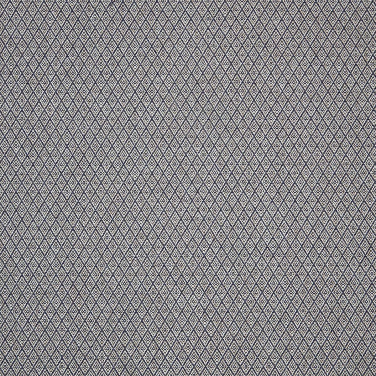Hindi Fabric - Sapphire by blue contemporary jacquard fabric from iLiv
