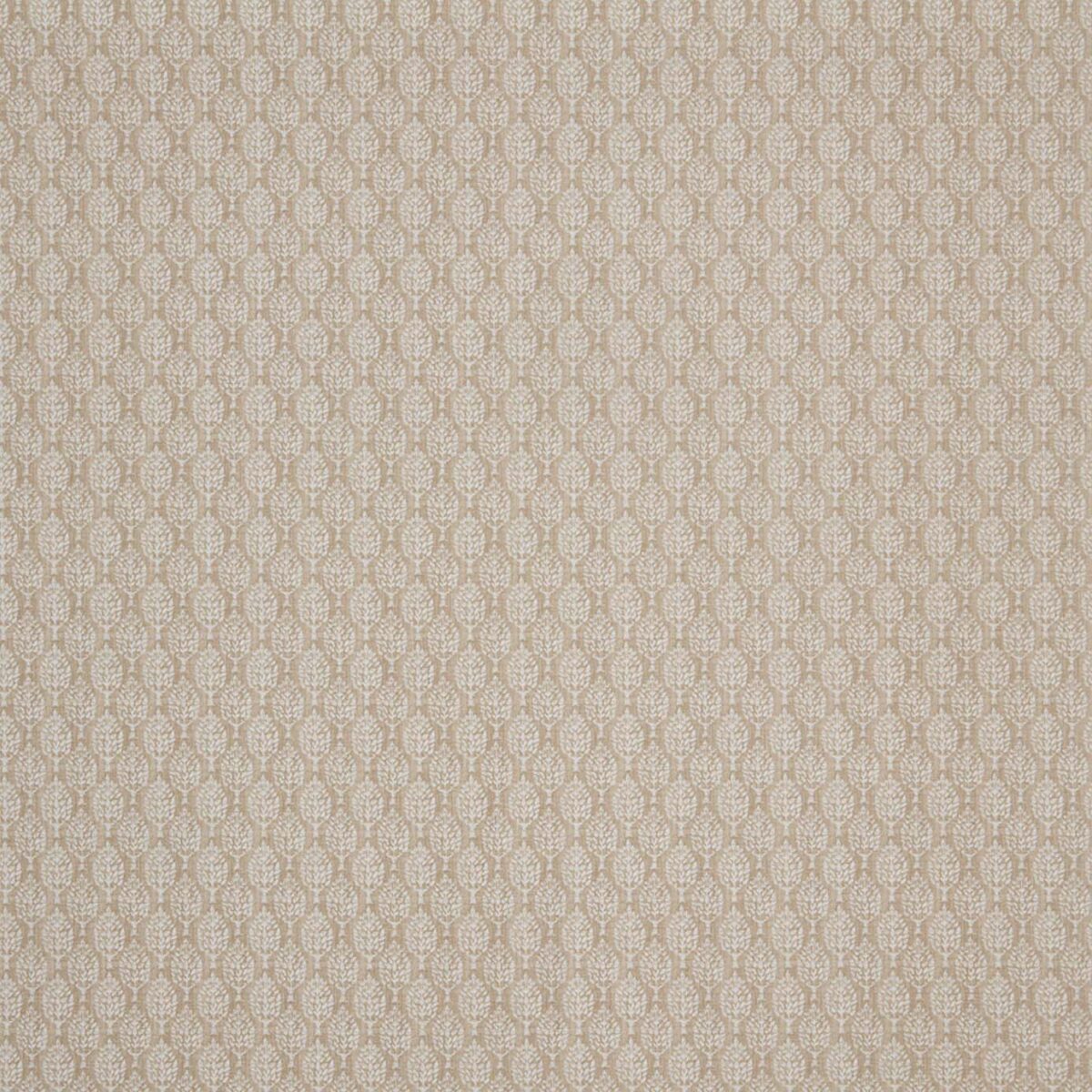 white botanical cotton fabric from iLiv