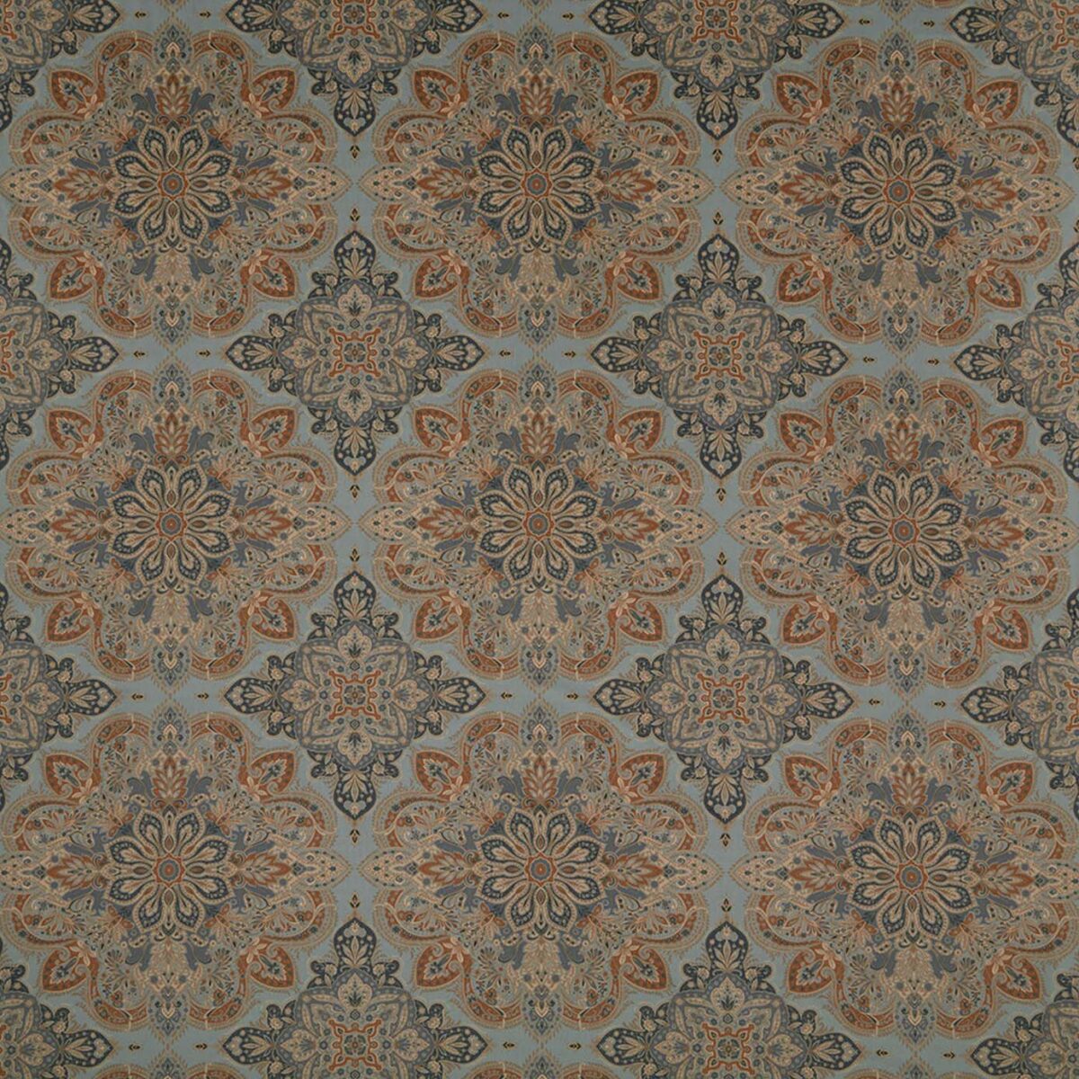 blue traditional velvet-chenille fabric from iLiv