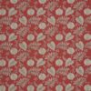 red botanical cotton fabric from iLiv
