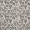 black-grey botanical cotton fabric from iLiv
